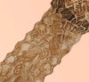 1 Yard Wide Bright Coloured  80mm Elastic Scallop Polyester Floral Lace Trim