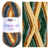 1x King Cole Cottonsoft Crush DK 100% Cotton Crochet and Knitting Yarn 100g