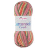 1x King Cole Cottonsoft Crush DK 100% Cotton Crochet and Knitting Yarn 100g