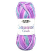 1x King Cole Cottonsoft Crush DK 100% Cotton Crochet and Knitting Yarn 100g