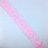 2x Yards Bright Coloured 40mm Wide Scalloped Polyester Floral Lace Trim