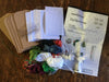 1x Set (Makes 24 pcs) Cross Stitch Your Own Christmas Tag Kit with 6 Design