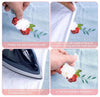 10 Pcs Iron on Flower Patches on Cloth Heat Transfer Vinyl Stickers