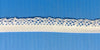 4x Yards White 11mm Silver Picot Edge Elastic Garterized Lace for Sewing Craft