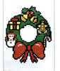 1x TWU Christmas Holiday Themed Make Your Own Mini Cross Stitch Card Kit