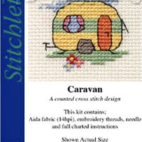 1x Mouseloft Stitchlets Mini Cross Stitch Kit- Choose Your Design