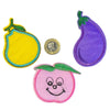 6x Multi Design Fruits & Vegetable Theme Sew-On Iron-On Applique Patches