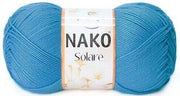 1x Nako Solare 100% Cotton Crochet, Knitting Yarn 100g