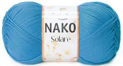 1x Nako Solare 100% Cotton Crochet, Knitting Yarn 100g