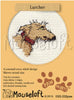 1x Mouseloft Paw Prints Dogs & Puppies Mini Cross Stitch Kit