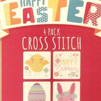 1x Easter and Christmas Themed Mini Cross Stitch Kits  -  Choose Your Design