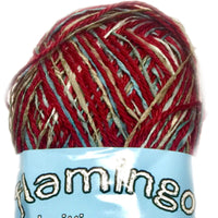 1x Flamingo 2x Strand per Line 100% Acrylic Light Crochet and Knitting Yarn