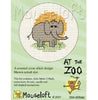 1x Mouseloft At the Zoo Design Mini Cross Stitch Kit- Choose Your Design