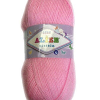 1x Alize Bebe Sekerim 100% Acrylic 100g Crochet and Knitting Yarn