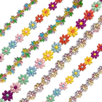 2x Yards 15mm Guipure Embroidered Flower Lace Trim - Pick your Flower Design