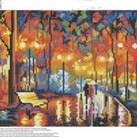 1x 5D Full Drill Scenery Resin Diamond Art Dots Embroidery Painting Art Kit