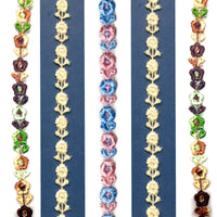 2x Yards 8mm Guipure Embroidered Flower Lace Trim - Pick your Flower Design