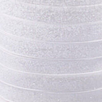 5x Yards 10mm Glitter Sparkly Velvety Polyester Ribbon - Pick Your Colour