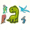 Multi pcs Dinosaur Theme Sew-On Iron-On Embroidered Applique Patches