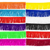 1x Yard Silky Fringing Tassel Trim 50mm Width - Choose your Colour