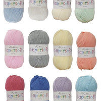 1x Cygnet Kiddies DK Supersoft 100g Yarn for Crochet and Knitting