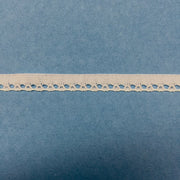 10x Yards 9-12mm Polyester Lace Choose from White, Off White or Beige