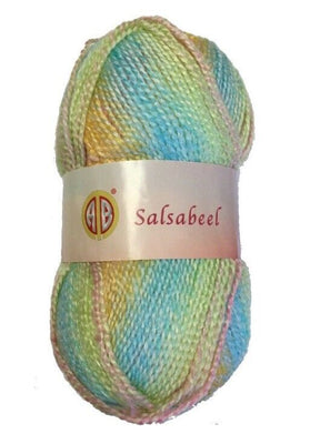 1x AB Salsabeel 100% Premium Acrylic 50g Crochet and Knitting Yarn