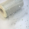3x Yards 150mm Sequin Star Moon & Star Ribbon Tulle Sparkling Mesh for Crafts