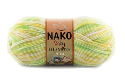 1x Nako Baby Looks Minnos Petit 50% Premium Acrylic 50% Polyamide 100g Yarn
