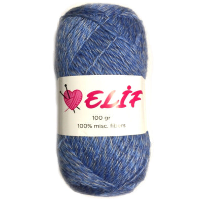 1x Elif Print 100% Acrylic Fine 100g Crochet and Knitting Yarn