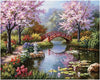 1x 5D Full Drill Landscape Resin Diamond Art Dots Embroidery Painting Art Kit