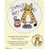 1x Mouseloft Biscuit the Cat Mini Cross Stitch Kit- Choose Your Design