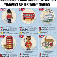 1x Mouseloft Images of Britain Mini Cross Stitch Kit- Choose Your Design