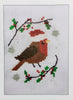 1x TWU Christmas Holiday Themed Make Your Own Mini Cross Stitch Card Kit