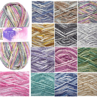 1x King Cole Tonal Chunky 100% Premium Acrylic 100g Crochet & Knitting Yarn