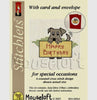 1x Mouseloft Stitchlets Celebration Card Mini Cross Stitch Kit with Cards