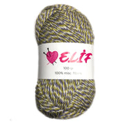 1x Elif Print 100% Acrylic Fine 100g DK Crochet and Knitting Yarn