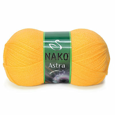 1x Nako Astra 100% premium Acrylic 100g Crochet and Knitting Yarn