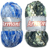 1x Armoni 100% Acrylic 100g Fringed Eyelash Lace Crochet and Knitting Yarn
