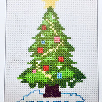 1x Easter and Christmas Themed Mini Cross Stitch Kits  -  Choose Your Design