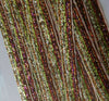 5x Yards 10mm Glitter Sparkly Velvety Polyester Ribbon - Pick Your Colour