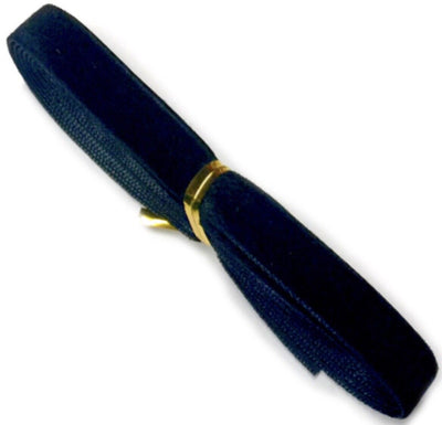 2x Yards 10mm Velvet Woven Ribbon Trim  - Choose your Size and Colour