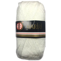 1x AB Hariri 100% Acrylic Light Crochet and Knitting Yarn 40g for Crafts