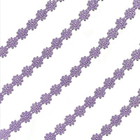 2x Yards 12.5mm  Guipure Embroidered Daisy Flower Lace Trim - Pick your Colour