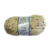 1x Nako Baby, Baby Tweed 100% Premium Acrylic 100g Crochet & Knitting Yarn