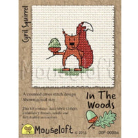 1x Mouseloft In the Woods Design Mini Cross Stitch Kit- Choose Your Design