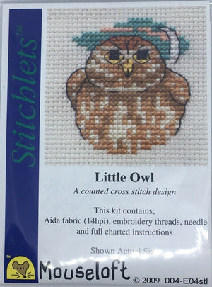 1x Mouseloft Stitchlets Mini Cross Stitch Kit- Choose Your Design