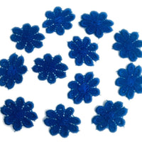 24x Colourful 25mm Daisy Flower Embroidered AB Giupure Sew on Applique Patch