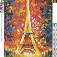 1x 5D Full Drill Scenery Resin Diamond Art Dots Embroidery Painting Art Kit