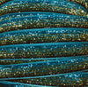 5x Yards 10mm Glitter Sparkly Velvety Polyester Ribbon - Pick Your Colour